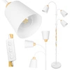 LAMPA Podlogowa E27 LPD-006 WHITE
