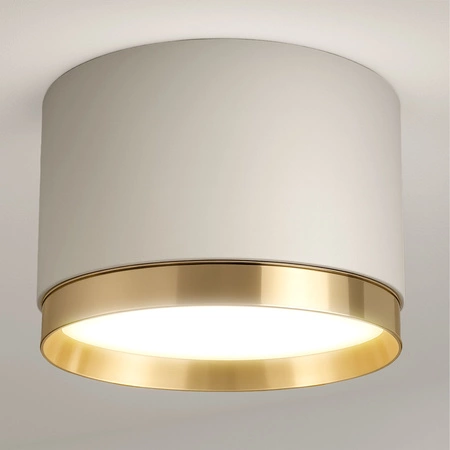 OPRAWA NATYNKOWA Sufitowa HALOGENOWA TUBA LED GX53 Walec SPOT Nowoczesna Biała OPN-017