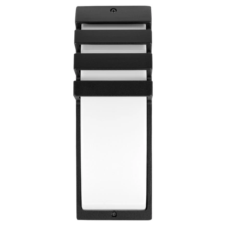 Lampa elewacyjna LED zewnętrzna kinkiet ogrodowy Premium LX-9121 CZARNA LEDLUX