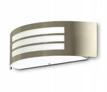 Kinkiet Ogrodowy Lampa Elewacyjna Zewnętrzna LX- 9210 Srebrny LEDLUX