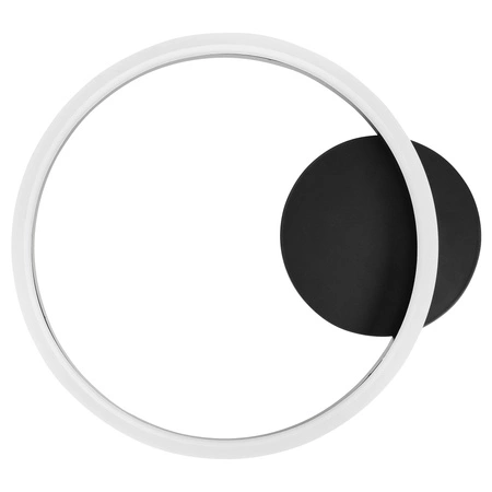 Lampa Sufitowa Wisząca LED Okrągła LX- 927 46W Czarna biała neutralna LEDLUX