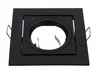 Oprawa Halogenowa Sufitowa D- 001 Czarna MR16 GU10 Kwadrat LEDLUX