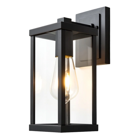 Lampa elewacyjna LED zewnętrzna kinkiet ogrodowy Premium LEL-0010 Szara LEDLUX