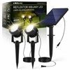2x Reflektor Ogrodowy LED Wbijany SOLARNY Szpikulec Lampa Solarna IP44 LSOL-045