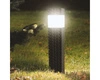 Lampa Solarna LED Wbijana Ogrodowa Słupek Czujnik Zmierzchu Czarna Rattan LSOL-030 LEDLUX