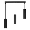 Lampa Sufitowa wisząca LED Tuba Czarna LEDLUX nowoczesna Gu10 MODERN LX-1356 Czarna 3x GU10 LEDLUX