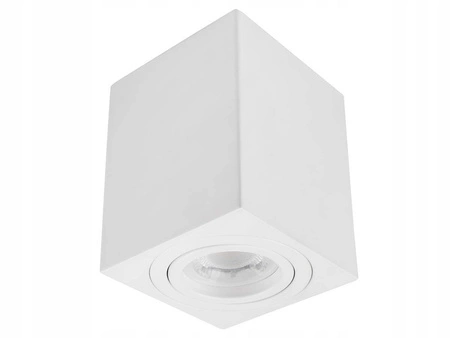 Oprawa Sufitowa Natynkowa SPOT Kwadrat LX- 17 Biała GU10 LEDLUX