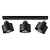 Lampa Sufitowa LX- 1031 Czarna 3x E27 LEDLUX
