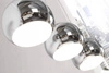 Lampa Wisząca LX- 1004 Srebrna 3x E27 LEDLUX