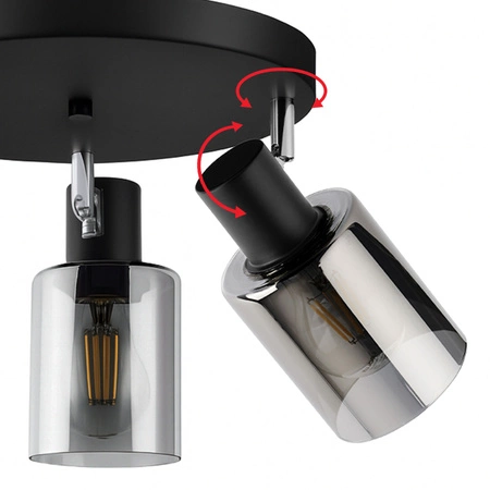 Lampa Sufitowa Wisząca Nowoczesna do Salonu 3x E27 LX-1074 LEDLUX