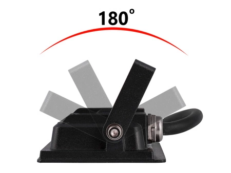 Halogen LED naświetlacz lampa 10W 1000lm Premium reflektor zewnętrzny biały neutralny LEDLUX