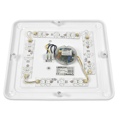 Plafon LED Lampa Sufitowa Natynkowa 24W 2400lm ciepła neutralna Zimna Pilot LX-915 LEDLUX