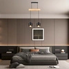 Lampa Wiszaca LX- 1394 Czarna + Drewno 2x E27 LEDLUX