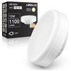 Żarówka LED GX53 12W 1100 lm Energooszczędna Mocna biała neutralna 4000K LEDLUX