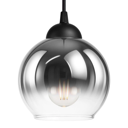 Lampa Wisząca LX- 1325 Czarna 2x E27 LEDLUX