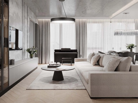 Lampa Sufitowa Wisząca LED Okrągła LX- 901 20W Czarna biała neutralna LEDLUX