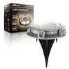 Lampa solarna LED wbijana gruntowa najazdowa ogrodowa Dysk PREMIUM LSOL-063 LEDLUX