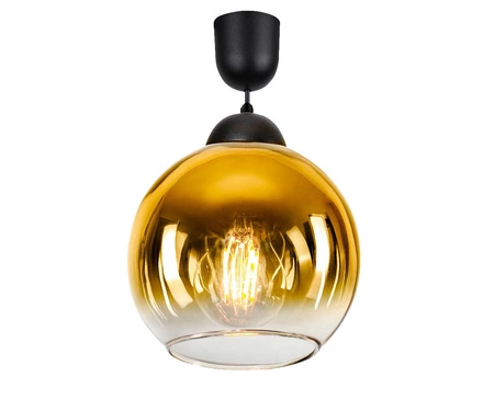 Lampa Wisząca LX-1314 Żółta 1x E27 LEDLUX