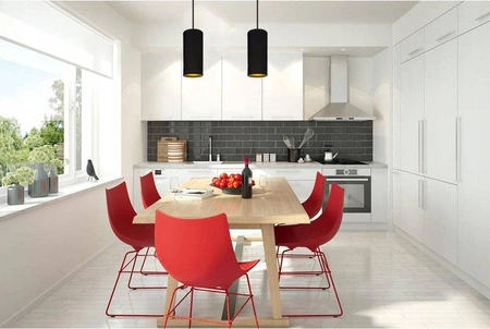 Lampa wisząca LX- 1027 Czarna 1x E27 LEDLUX