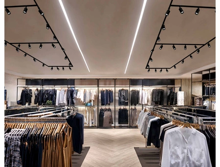 Łącznik Trójnik do Szyn Oświetleniowych LED Typ T Czarny LEDLUX