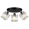 Lampa Sufitowa LX- 1193 Czarna 3x E27 LEDLUX