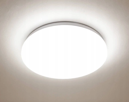 Plafon LED Lampa Sufitowa LX- 947 Biały 12W biała neutralna LEDLUX