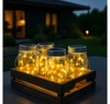 Lampa Solarna Ogrodowa LED Słoik solarny szklany Latarenka wisząca girlanda LSOL-043 LEDLUX