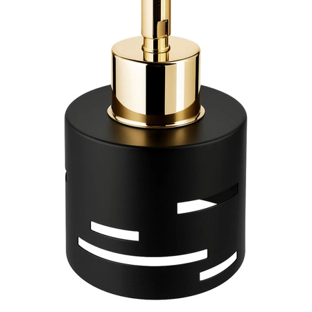 Kinkiet ścienny lampa sufitowa 2w1 E27 czarny złoty nowoczesny wewnętrzny LX1432