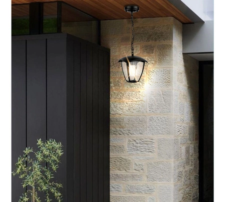 Lampa elewacyjna LED kinkiet ogrodowy LATARNIA wisząca Nowoczesna E27 LEL-0007 LEDLUX