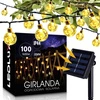 Girlanda Solarna 11,6m 100 LED Kulki Dekoracja Ogrodu Oświetlenie Zewnętrzne LSOL-039 LEDLUX
