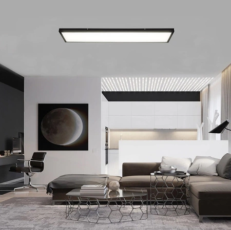 Plafon Lampa Sufitowa LX- 944 Czarny 60W 4000K LEDLUX