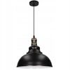 Lampa Wisząca LX- 1029 Czarna 1x E27 LEDLUX