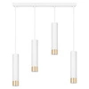 Lampa Wisząca LX-1415 Biała + Złoto 4x GU10 LEDLUX