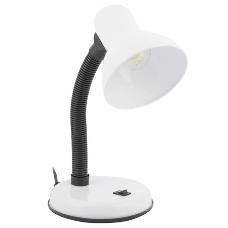 LAMPKA BIURKOWA LED LX-1812 Biała Regulowana Szkolna LEDLUX