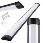 Plafon Lampa Sufitowa Panel SLIM 36W 120cm CZARNY NW LEDLUX