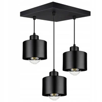 LX- 1119 BLACK 3x E27 