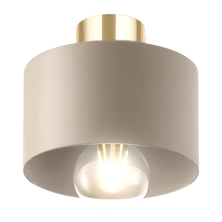 LAMPA sufitowa wisząca LED ŻYRANDOL PLAFON loft nowoczesna E27 beżowa LX1020