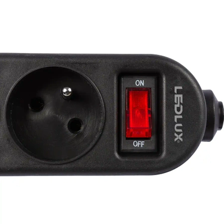 PRZEDŁUŻACZ listwa zasilająca 3m 3 gniazda LEDLUX