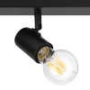 Oprawa Sufitowa Natynkowa Reflektor Listwa LX1003 BLACK 3x E27 LEDLUX