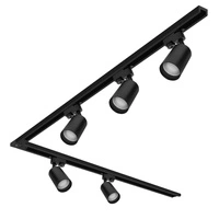 Szyna BK [1m+2m]+ Lacznik typ L+5x LX-8470 BK