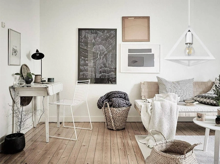 Lampa Wisząca PT- 623 Biała 1x E27 LEDLUX