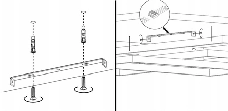 Lampa Sufitowa Wisząca LED Geometryczna LX- 1201 45W Biała 3000k-6000k LEDLUX