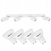 Zestaw Oprawa Sufitowa Natynkowa Reflektor Listwa LX- 8360-4 Biała + 4x Żarówka GU10 6,5W biała neutralna LEDLUX