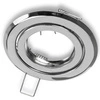 Oprawa halogenowa sufitowa CHROM Metalowa Podtynkowa Ruchoma CT-015 Chrom LEDLUX