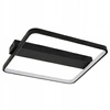 Lampa Sufitowa Wisząca LED Kwadratowa LX- 916 40W+ Pilot Czarna 3000k-6000k LEDLUX