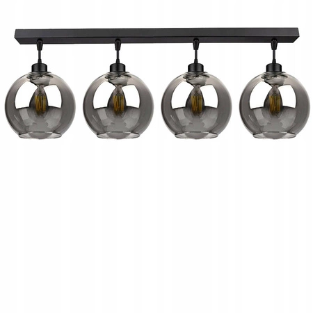 Lampa Wisząca LX- 1138 Czarna 4x E27 LEDLUX