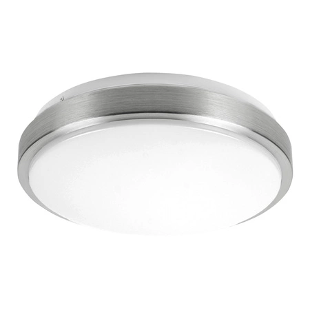 Plafon Lampa Sufitowa LX- 923 Biała- Srebrna 2x E27 LEDLUX