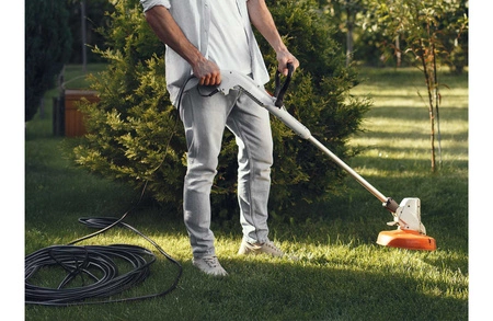 PRZEDŁUŻACZ OGRODOWY DO LAMPEK KOSIARKI BUDOWLANY GRUBY SZNUR 1,5m BLACK LEDLUX