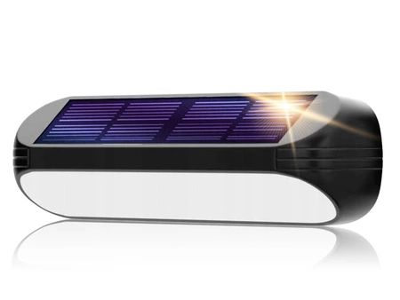 Lampa Solarna LED Elewacyjna Schodowa Ogrodowa Wodoodporna Kinkiet+RGB LSOL-032 LEDLUX