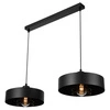 Lampa Wisząca LX- 1105 Czarna 2x E27 LEDLUX